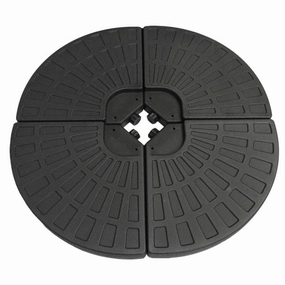 Cantilever Parasol Base - Fan Design extra large ceramic garden planters