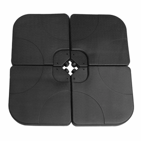Cantilever Parasol Base - Plain extra large ceramic garden planters