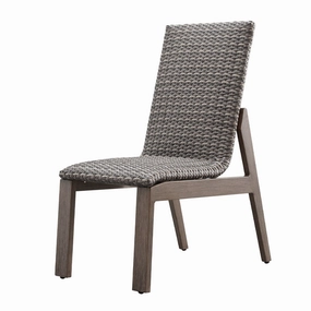 Canton Padded Dining Side Chairoutdoor dining chair with armrests