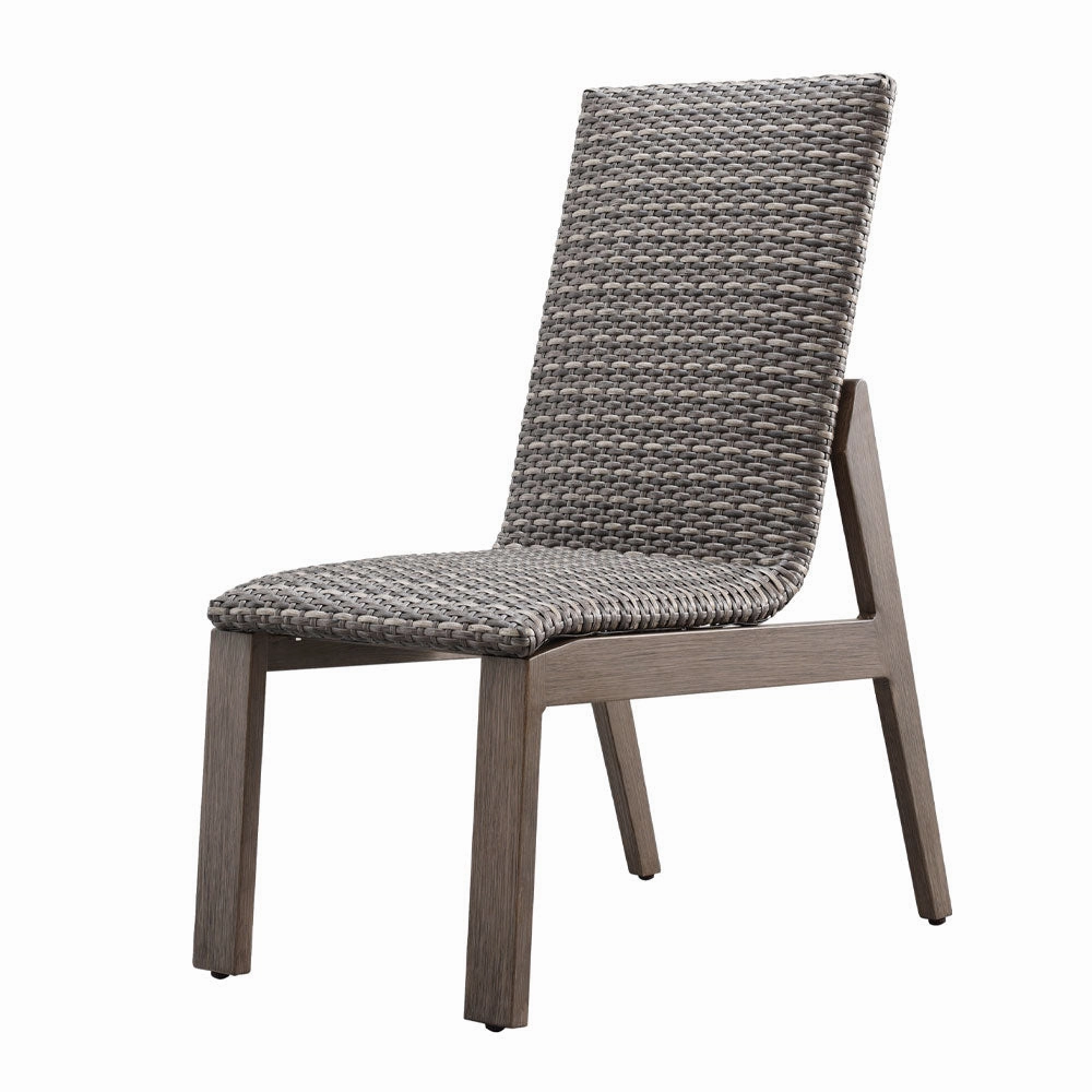 Canton Padded Dining Side Chairoutdoor dining chair with armrests