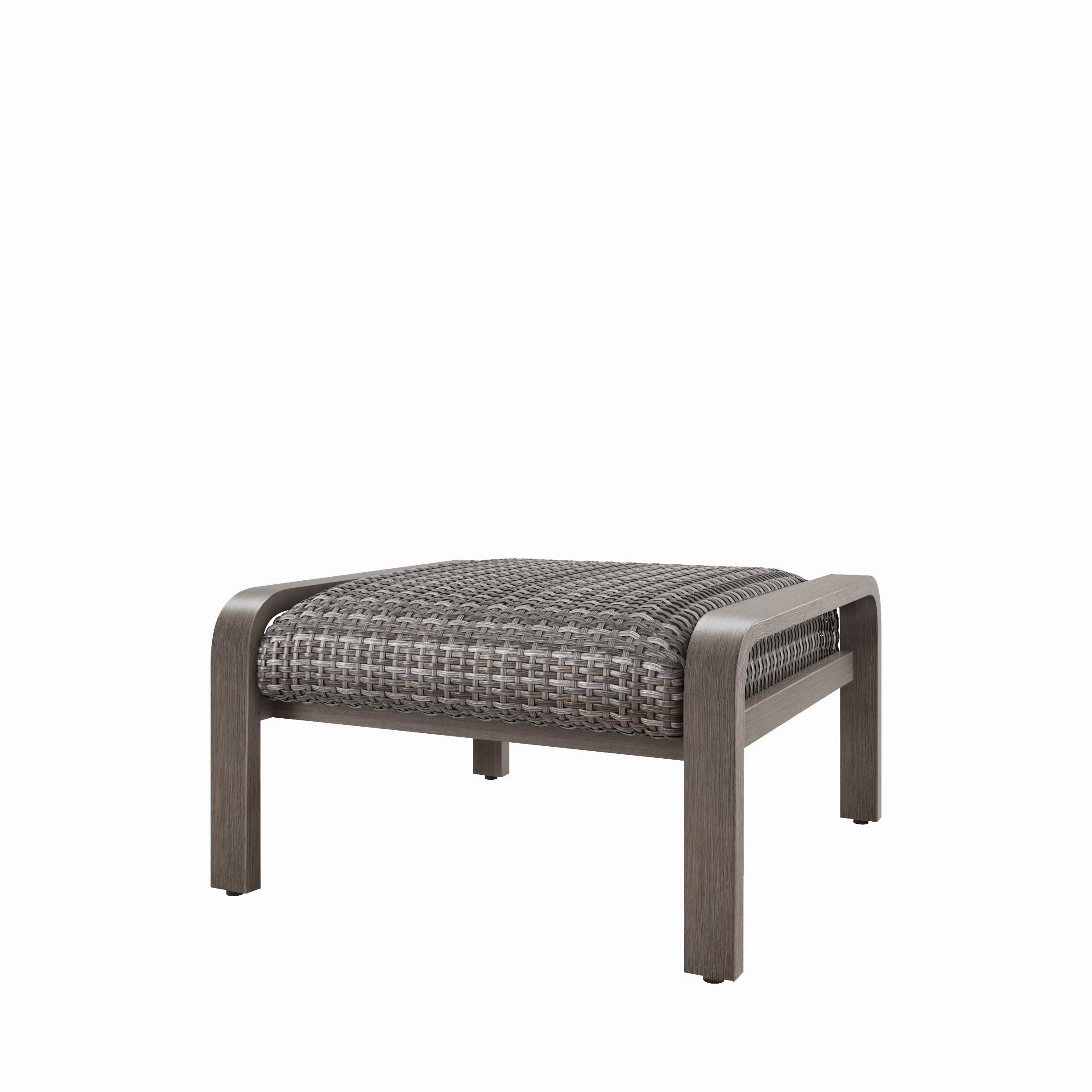 Canton Padded Ottomanoutdoor ottoman footstool