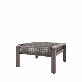 Canton Padded Ottomanoutdoor ottoman footstool