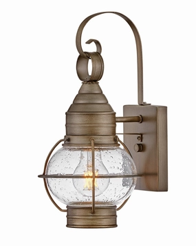 Cape Cod LED Wall Mount Lantern Burnished BronzeOutdoor wall sconces with motion sensor