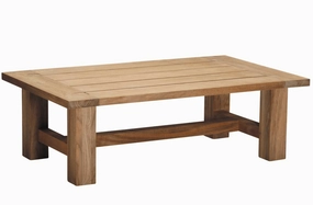 Cape Cod Rectangular Coffee Table - Natural or Oyster Teakweatherproof teak dining table and chairs