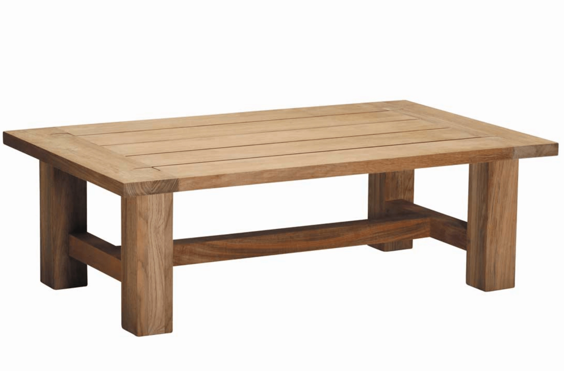Cape Cod Rectangular Coffee Table - Natural or Oyster Teakweatherproof teak dining table and chairs