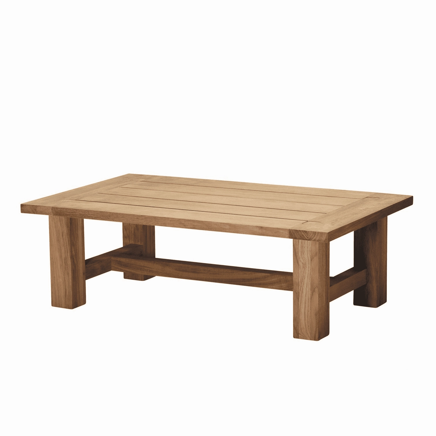Cape Cod Rectangular Coffee Table - Natural or Oyster Teak