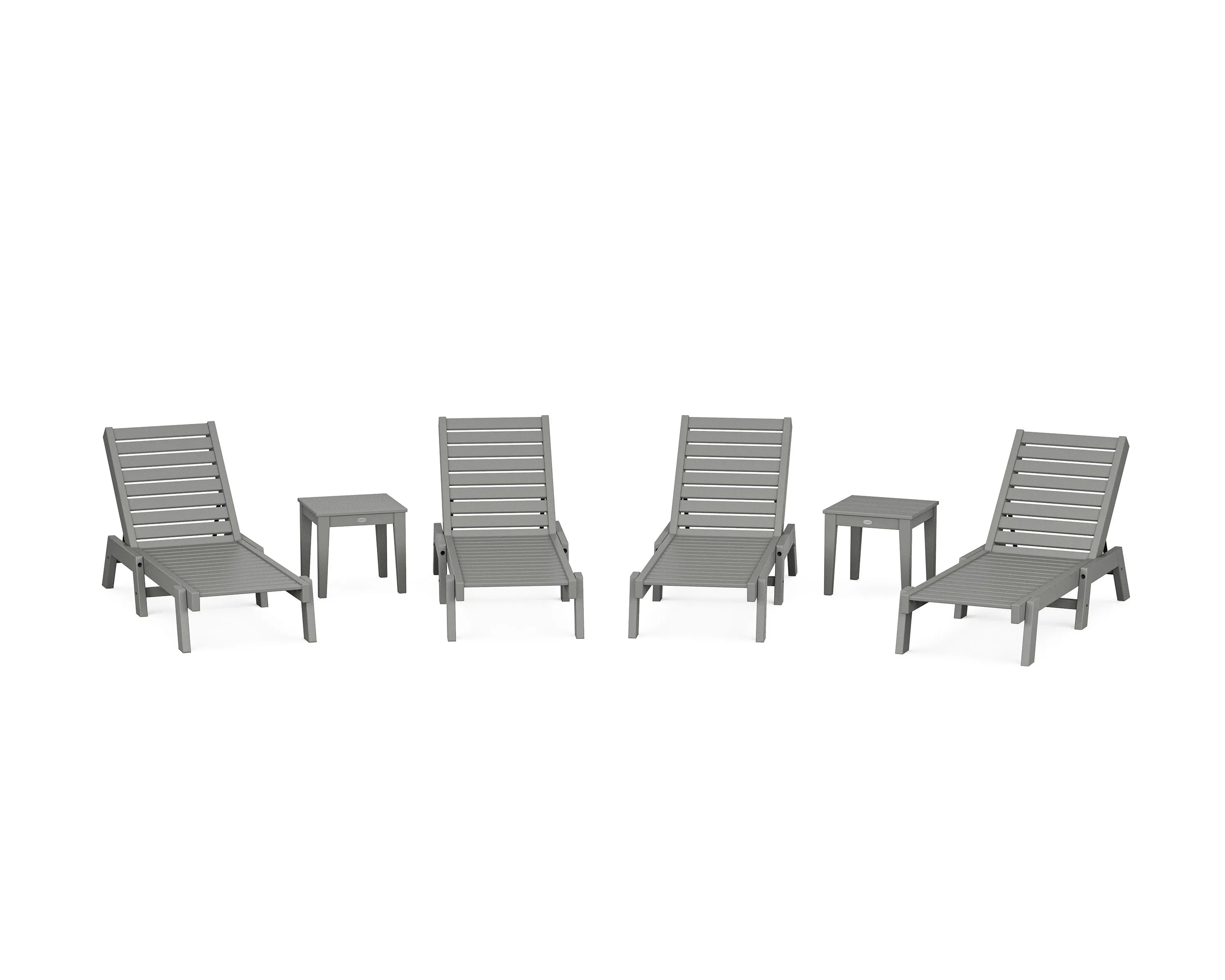 Captain Chaise 6-Piece Setoutdoor patio dining furniture set