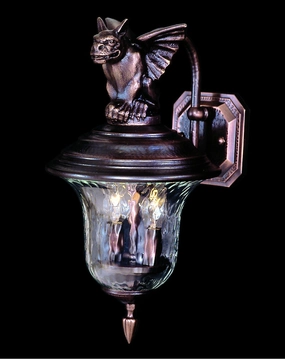 Carcassonne Two Light Exterior Wall Mount Siena BronzeOutdoor wall sconces with motion sensor