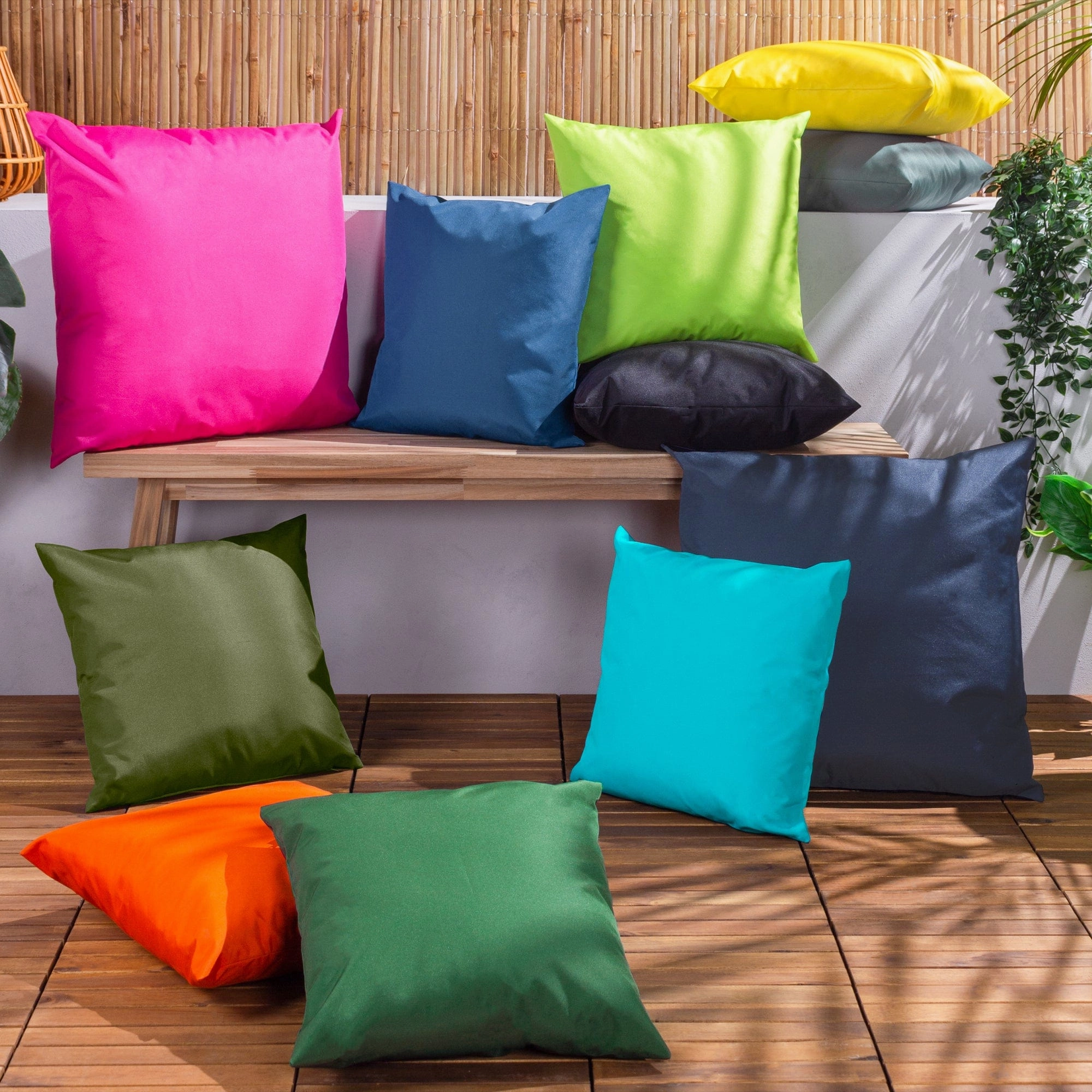 Caribbean - Pink Outdoor Cushion 43x43cm