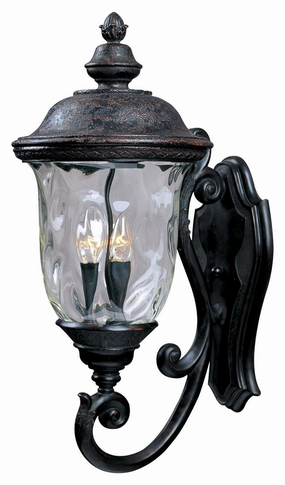 Carriage House DC Three Light Outdoor Wall Lantern Oriental BronzeOutdoor wall sconces with motion sensor