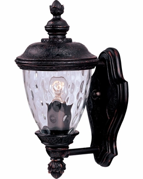 Carriage House VX One Light Outdoor Wall Lantern Oriental BronzeOutdoor wall sconces with motion sensor