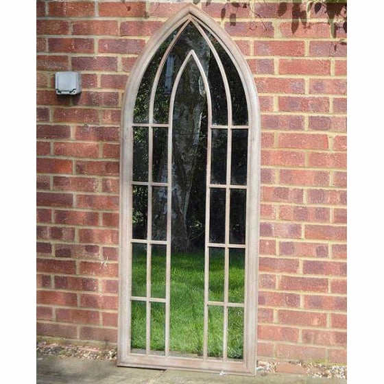 Carrington Gothic Arch Large Garden Mirror 190 x 75 CMwaterproof decorative outdoor mirror
