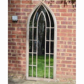 Carrington Gothic Arch Large Garden Mirror 190 x 75 CMwaterproof decorative outdoor mirror
