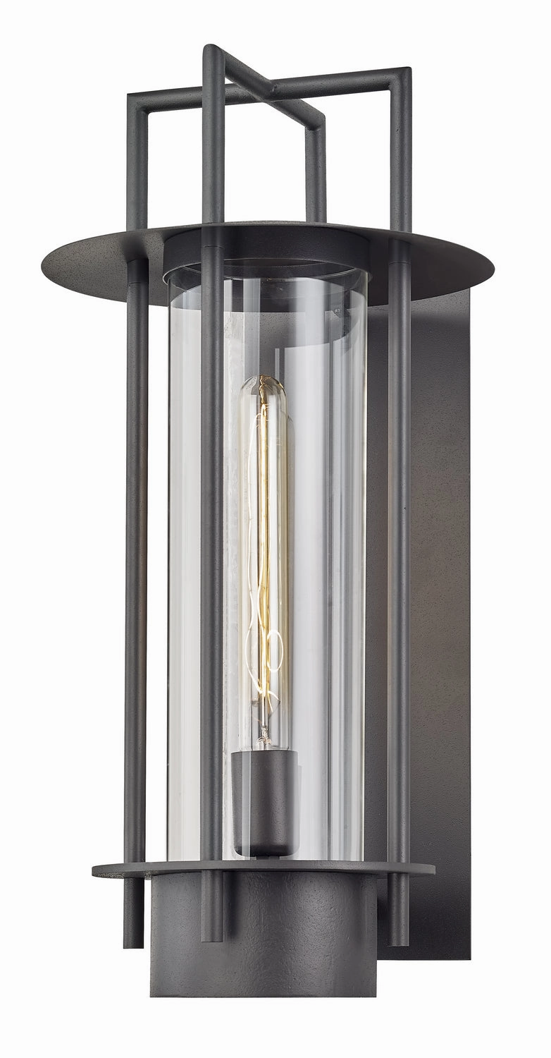 Carroll Park One Light Wall Sconce Textured BronzeOutdoor wall sconces with motion sensor