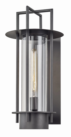 Carroll Park One Light Wall Sconce Textured BronzeOutdoor wall sconces with motion sensor