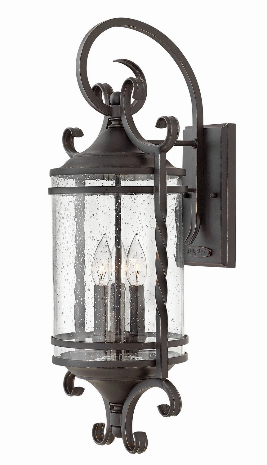 Casa LED Wall Mount Olde BlackOutdoor wall sconces with motion sensor