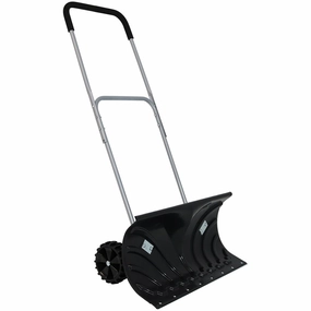 CASL Brands Heavy-Duty Snow Shovel with Wheels and Adjustable Handleoutdoor patio furniture set