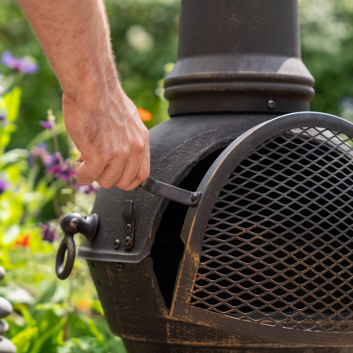 Cast Iron Chiminea