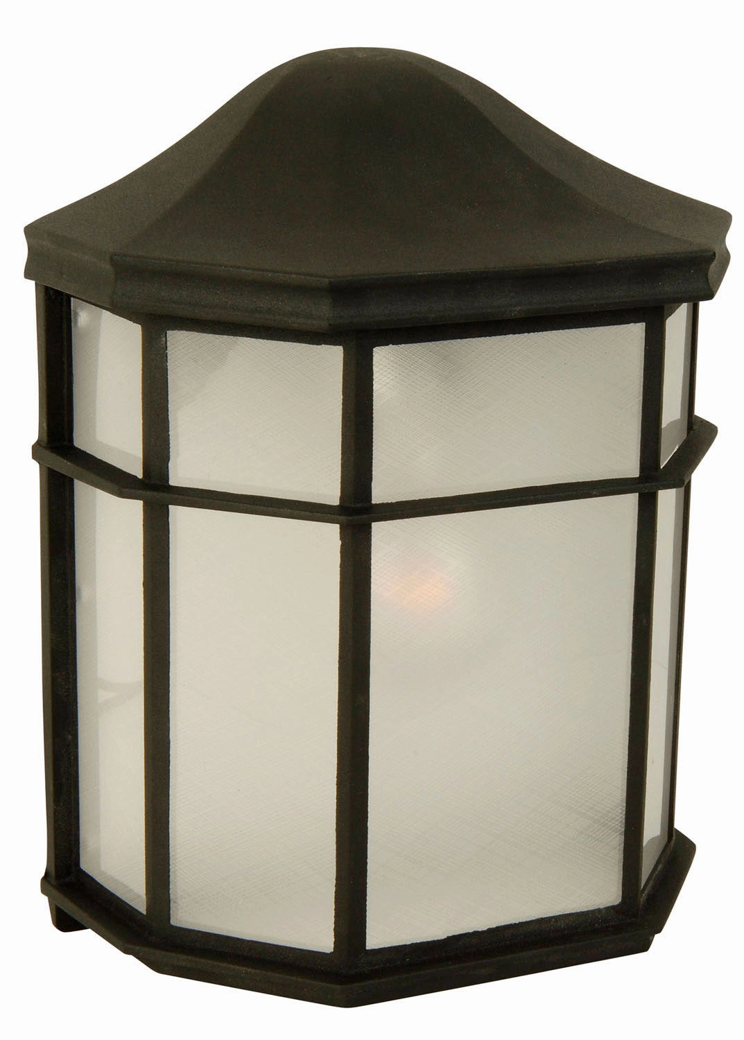 Cast One Light Wall Mount Textured BlackOutdoor wall sconces with motion sensor