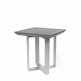 Castelle 20" Square Moderna Side Tableoutdoor coffee table for patio or lounge