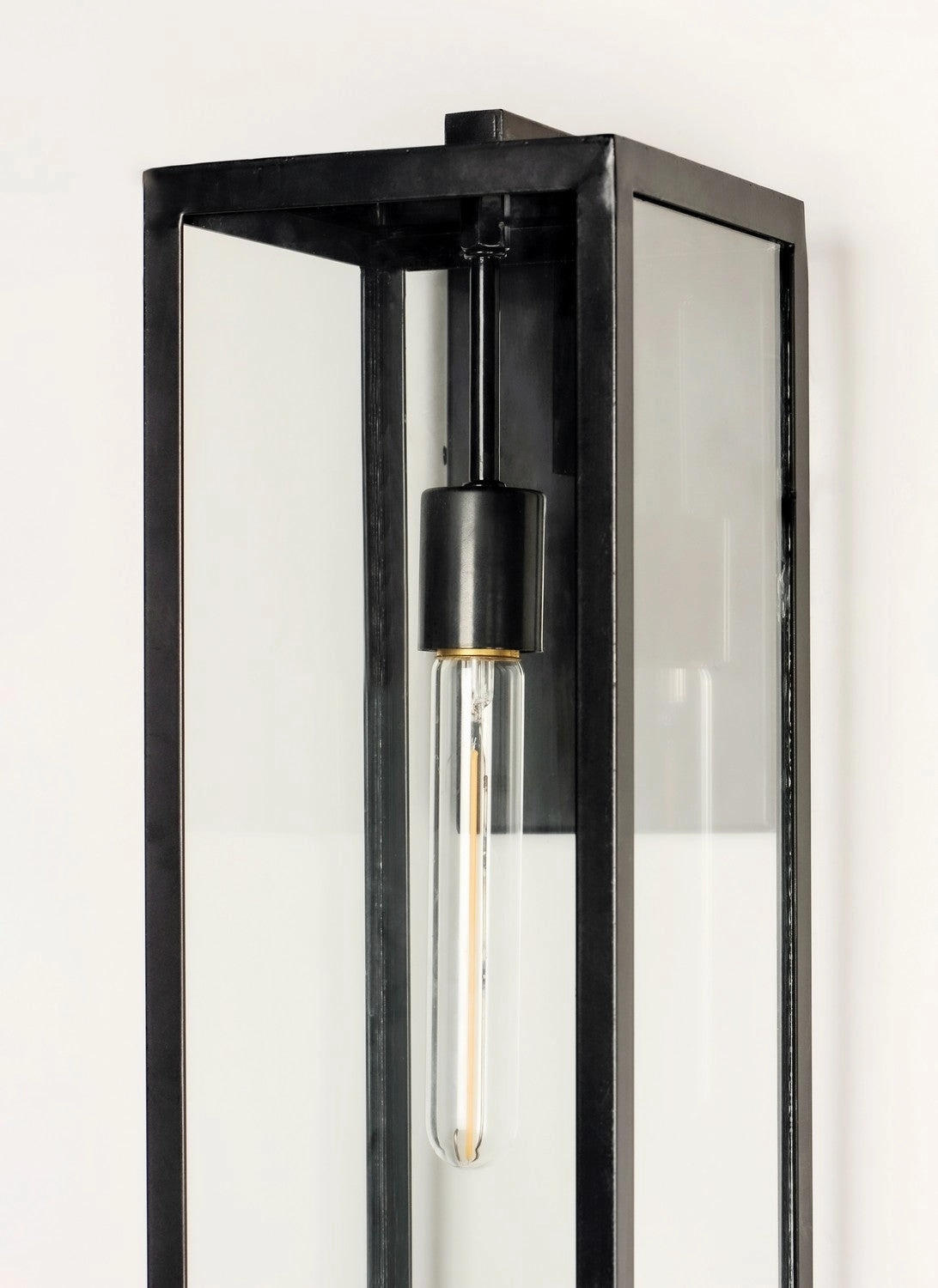 Catalina One Light Outdoor Wall Lantern Dark Bronze