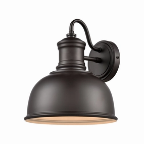 Cedar Park One Light Outdoor Wall Sconce Oil Rubbed BronzeOutdoor wall sconces with motion sensor