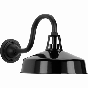 Cedar Springs One Light Wall Lantern BlackOutdoor wall sconces with motion sensor