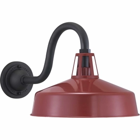 Cedar Springs One Light Wall Lantern RedOutdoor wall sconces with motion sensor