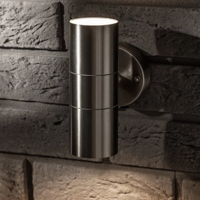 CGC ALESHA Stainless Steel Outdoor Up / Down Wall LightWeatherproof outdoor lighting