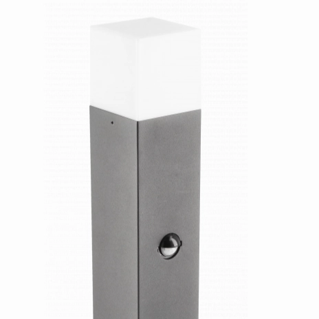 CGC AMARA Dark Grey Anthracite Outdoor Post Light With PIR Motion Sensor
