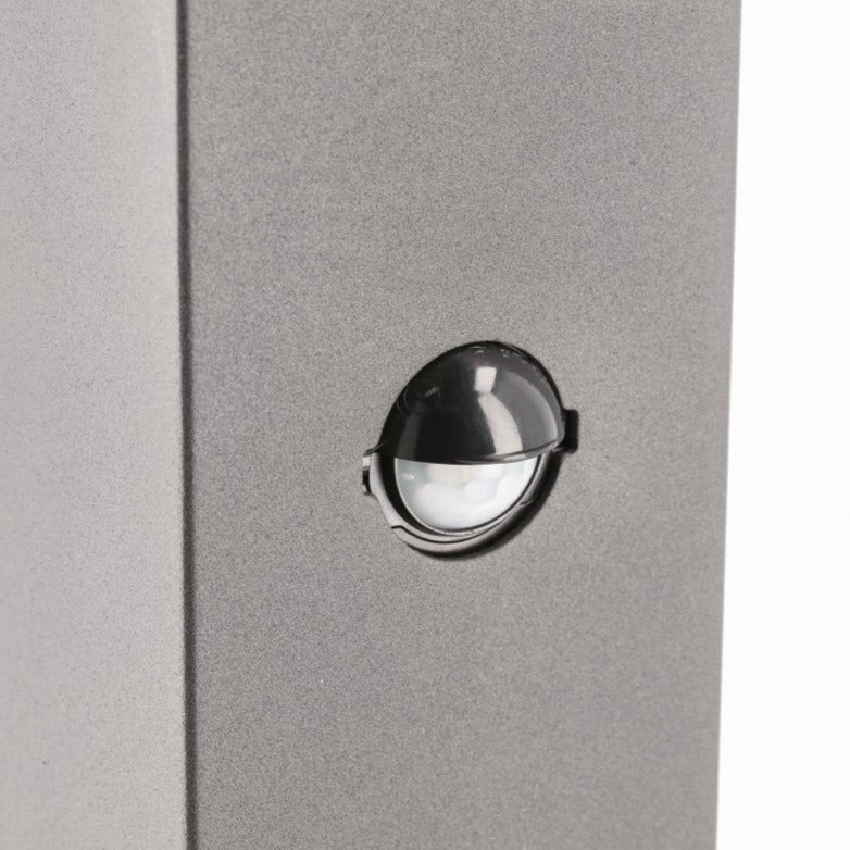 CGC AMARA Dark Grey Anthracite Outdoor Post Light With PIR Motion Sensor