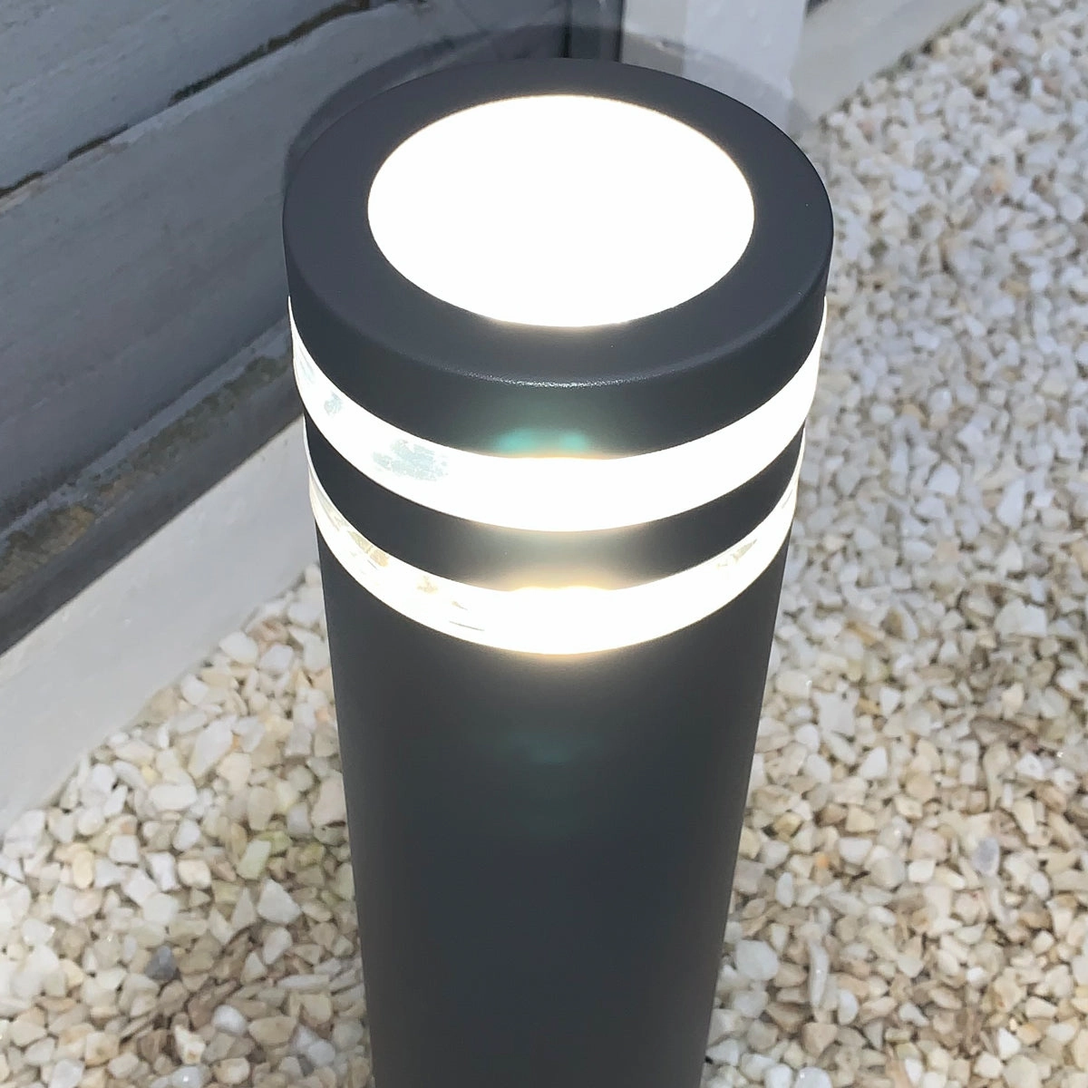 CGC ASHLEY Dark Grey Anthracite Outdoor Post Light