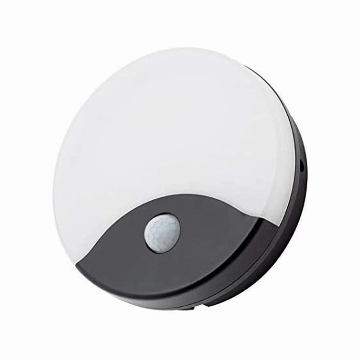 CGC BECCA Round With Motion Sensor Monochrome LED Wall Light