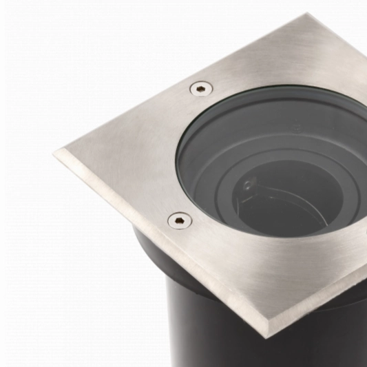CGC Beta Square Inground GU10 Walkover Drive Way Recessed Floor Light Adjustable Angle