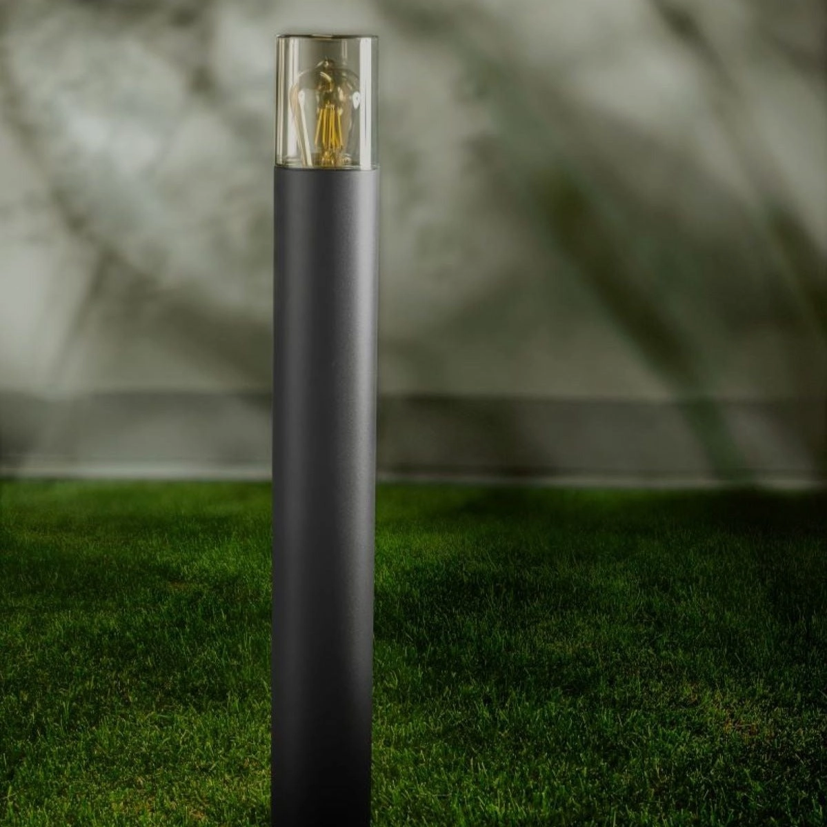 CGC BLUEBELL Dark Grey Tall Post Light 80cm