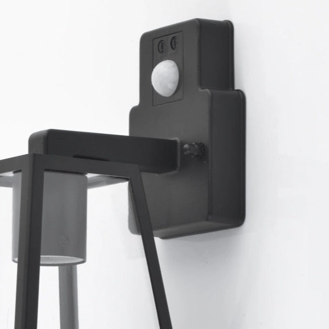 CGC CALLIE Black Outdoor Wall Light with PIR Motion Sensor