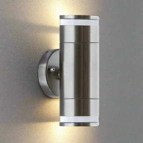 CGC CAMI Stainless Steel GU10 Outdoor Up And Down LightWeatherproof outdoor lighting