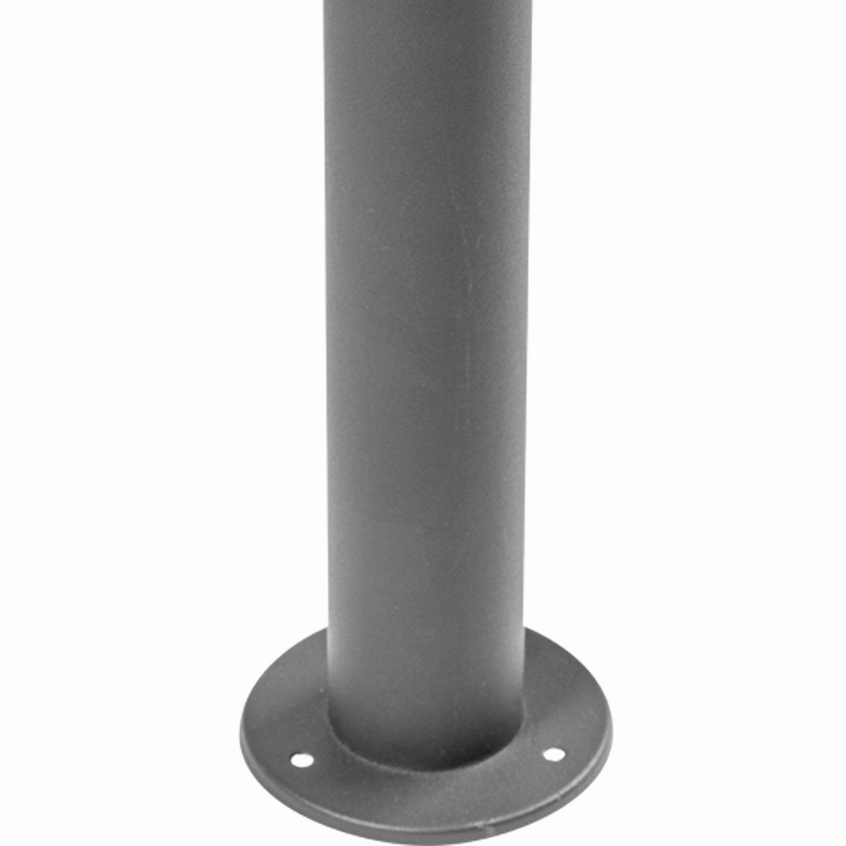 CGC CORA Dark Grey Diagonal Pattern Medium Post Light
