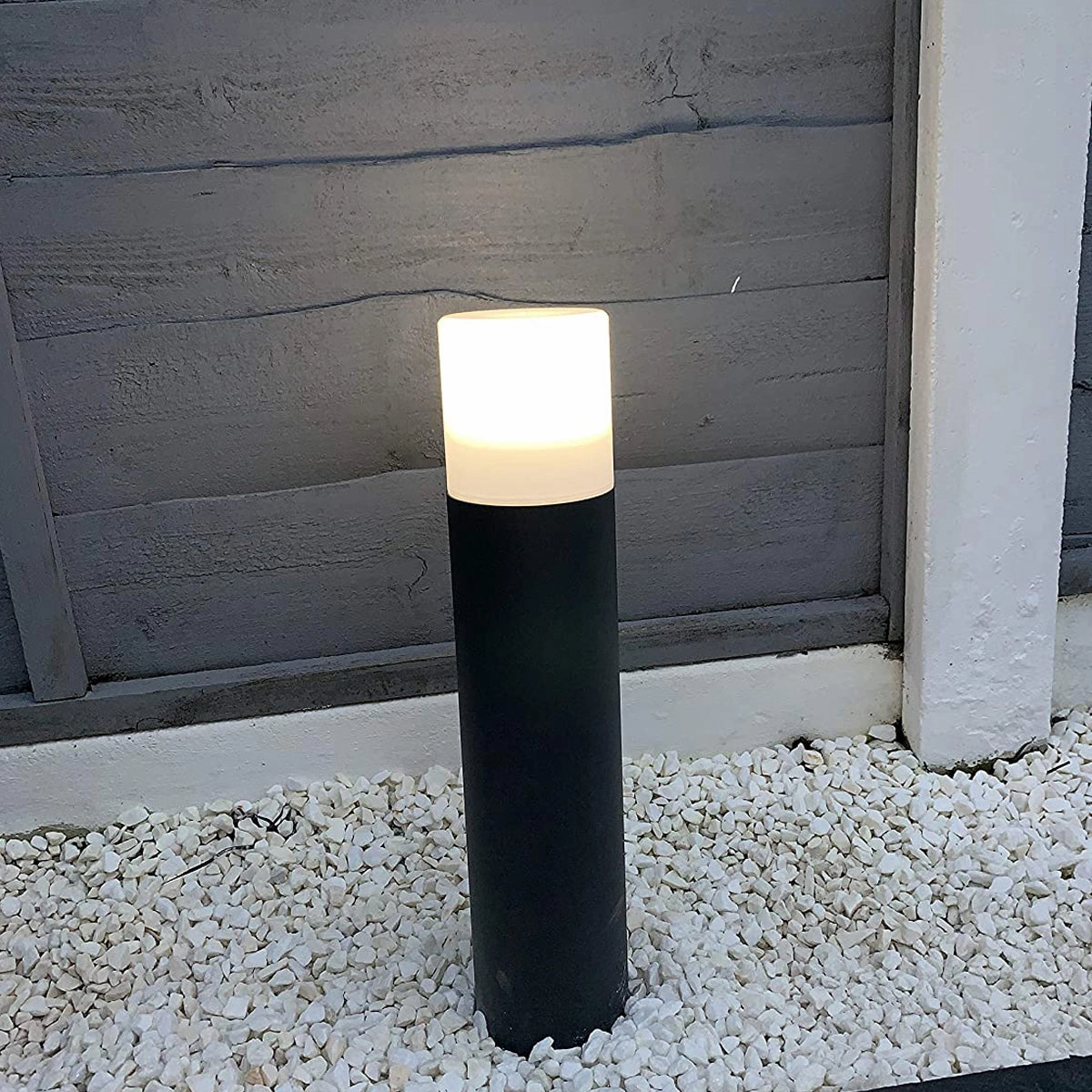 CGC CORTEZ Dark Grey Medium Outdoor Post Light
