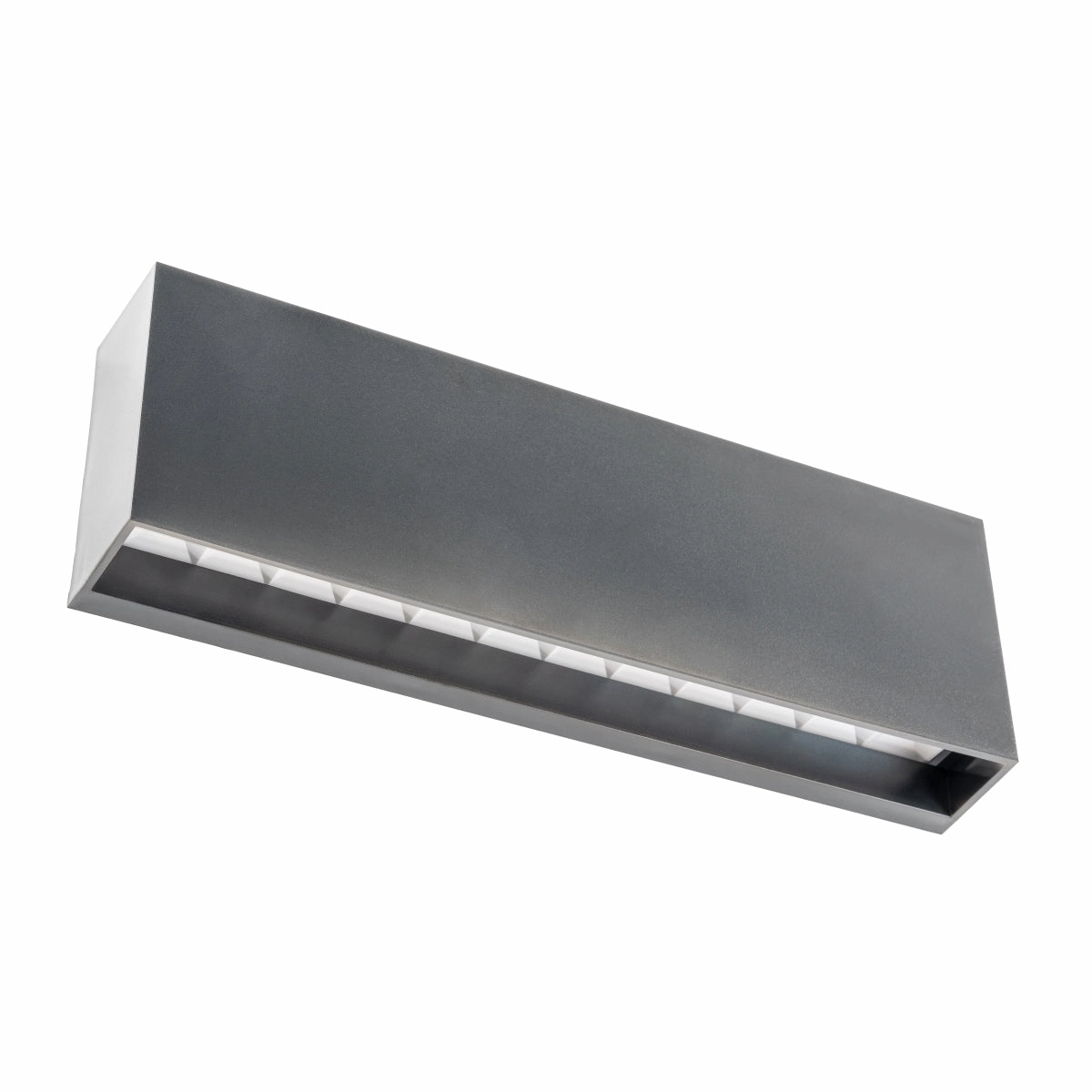 CGC DARNA Black Slim LED Outdoor Wall Light Down 4000k Natural White IP65