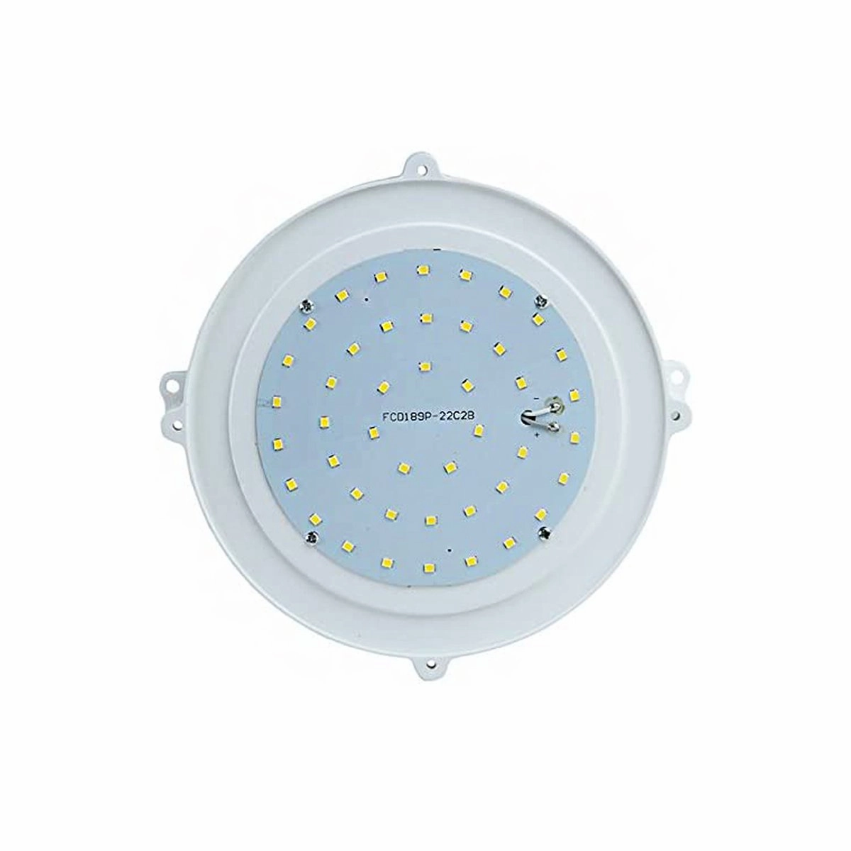 CGC DOTTIE White Round LED Outdoor Wall Light