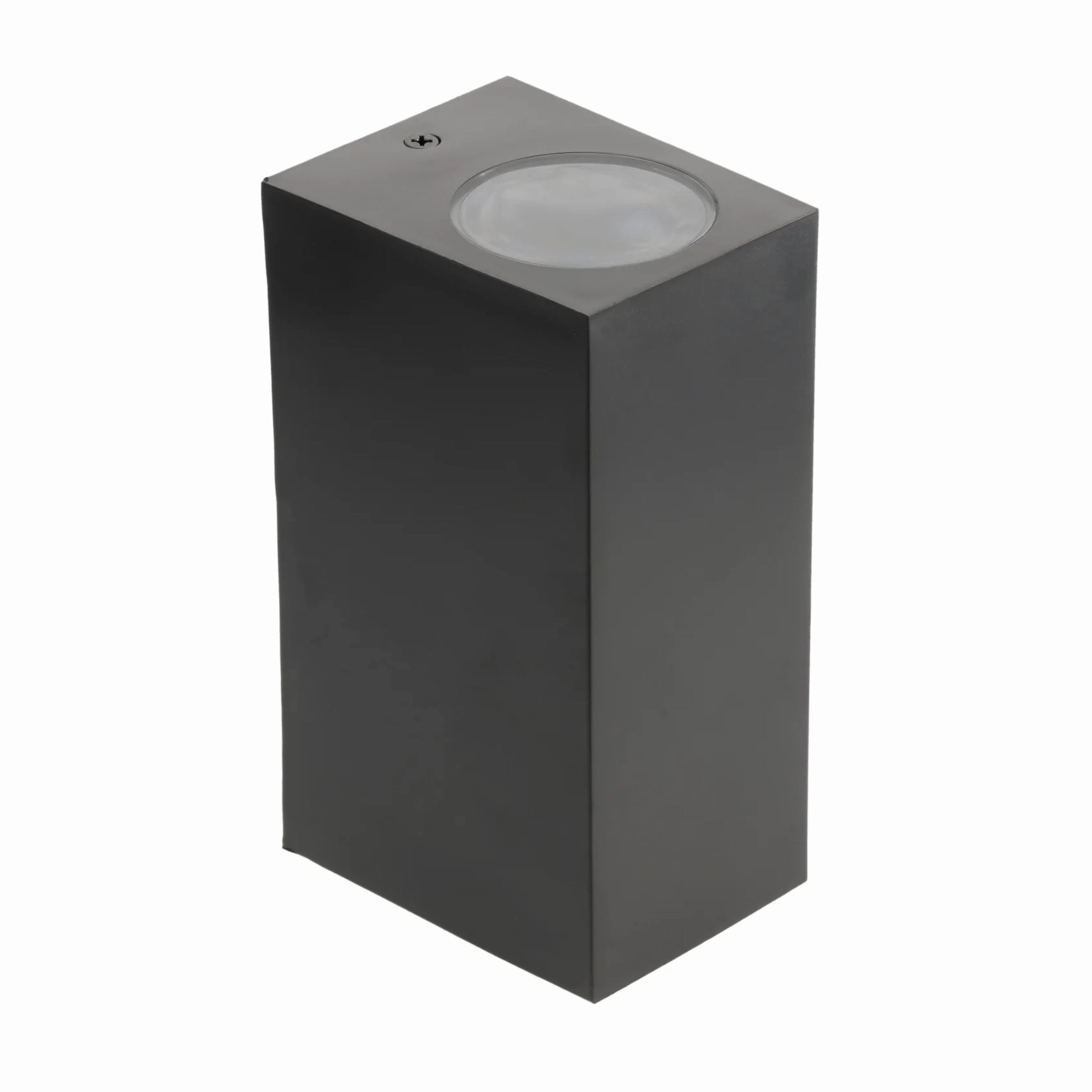 CGC EILEEN Black Up and Down Outdoor Rectangle Double Spotlight