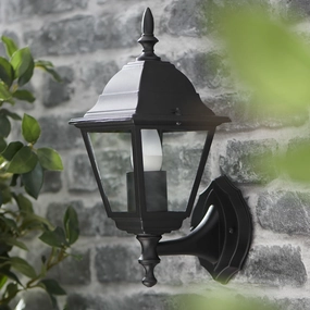 CGC ERICA Black Vintage Style Wall LightWeatherproof outdoor lighting