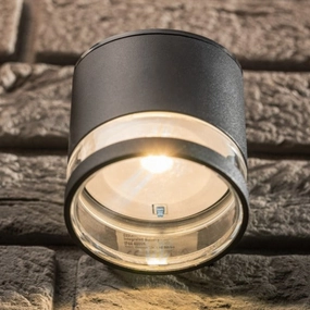 CGC FREDDIE Black Solar Modern Outdoor Wall LampWeatherproof outdoor lighting