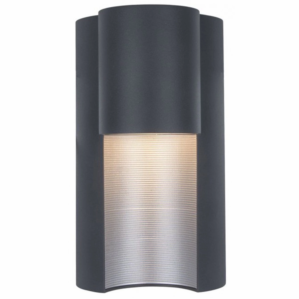CGC GEMMA Dark Grey Curved LED Outdoor Wall Light