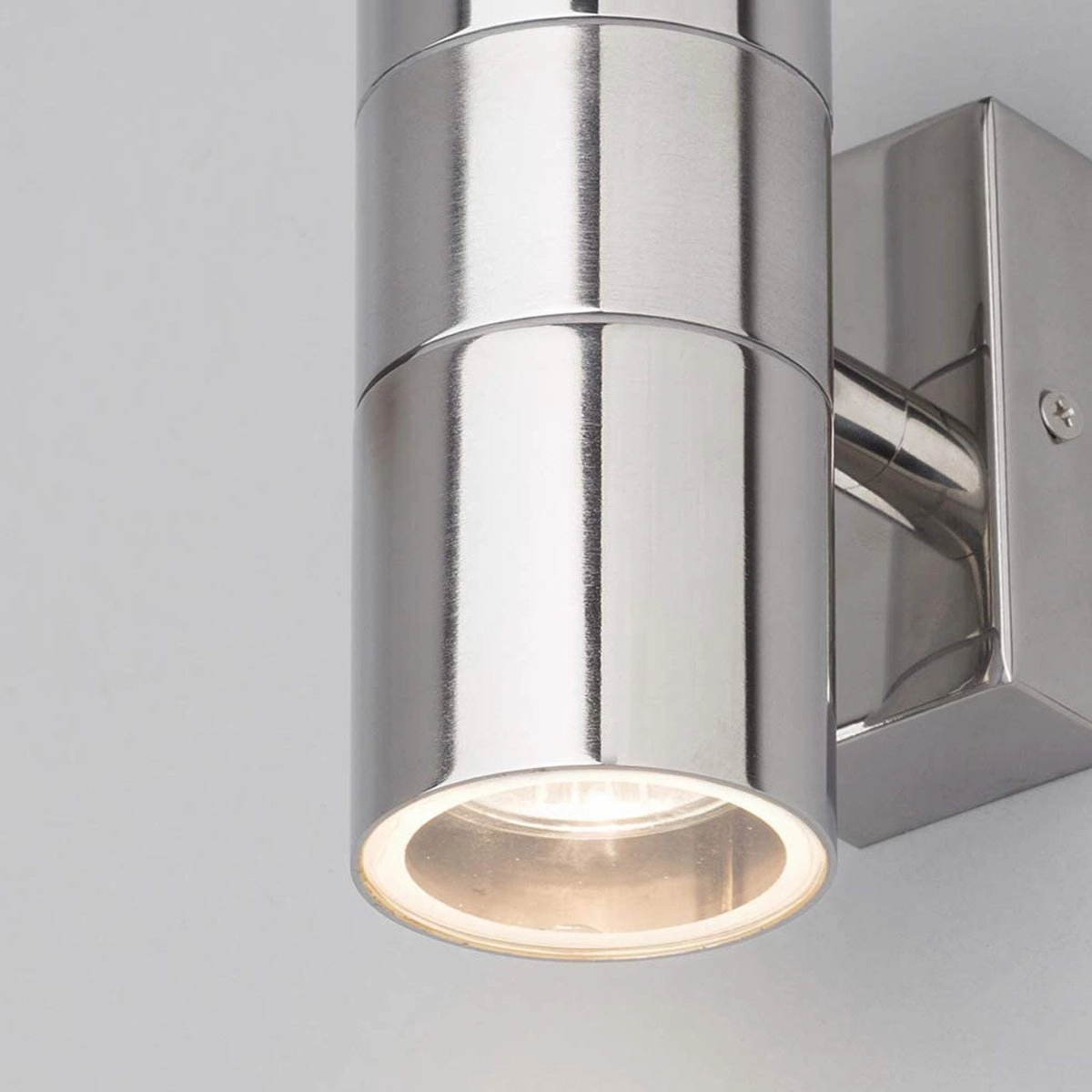 CGC GLORY Polished Stainless Steel Double Wall Light Spotlight