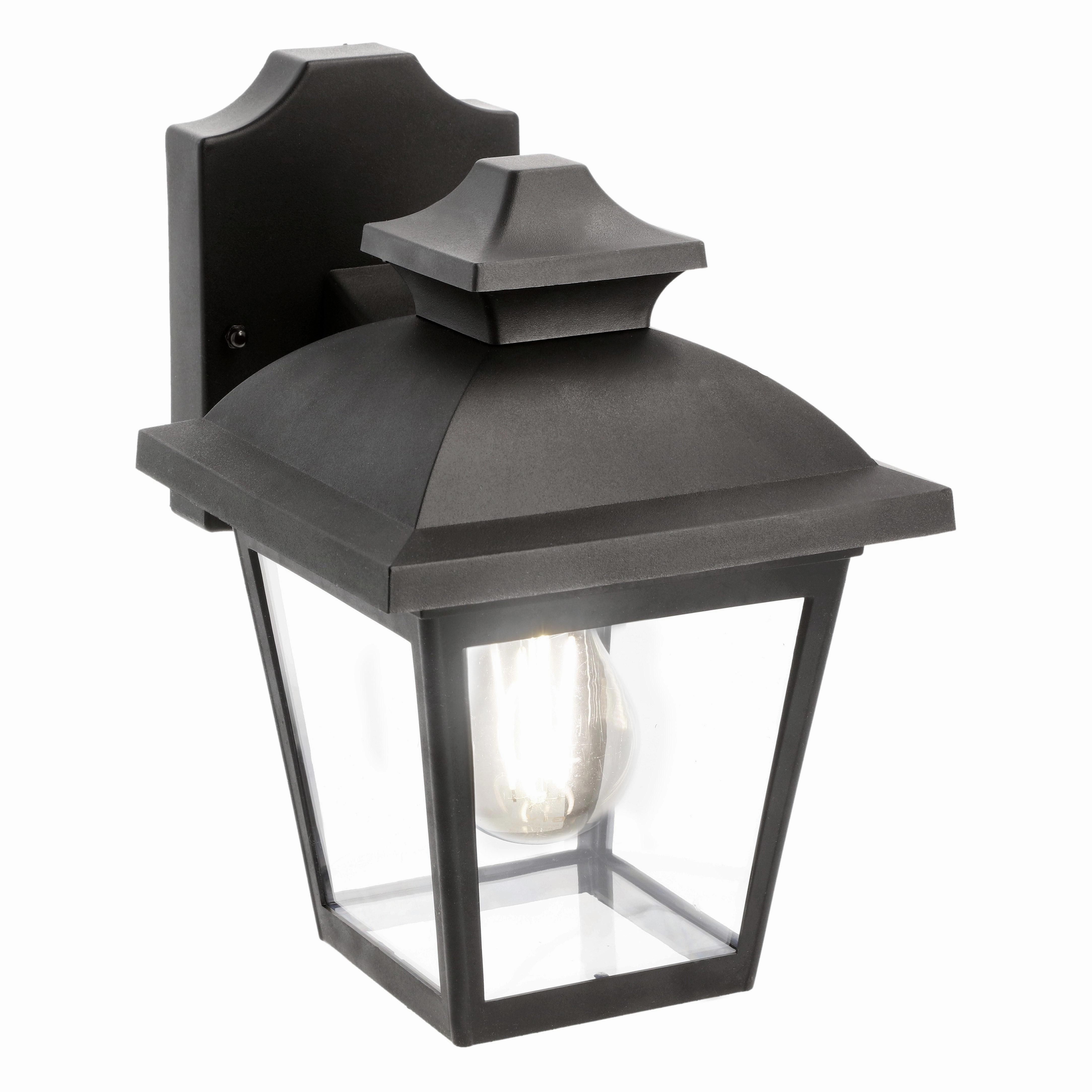 CGC HOPE Black Outdoor Wall Lantern Light