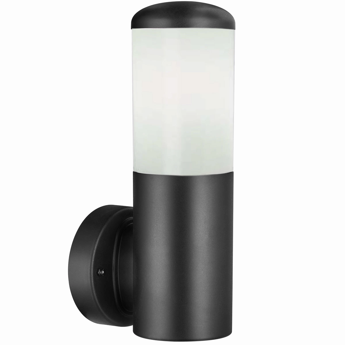 CGC HUMERA Round Cylinder Black Outdoor Wall Light