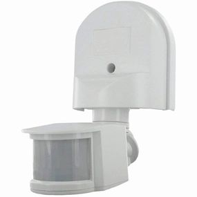 CGC INDIA White CR2 Individual PIR Motion SensorWeatherproof outdoor lighting