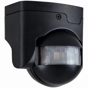 CGC INDIE Black CR1 Individual PIR Motion SensorWeatherproof outdoor lighting